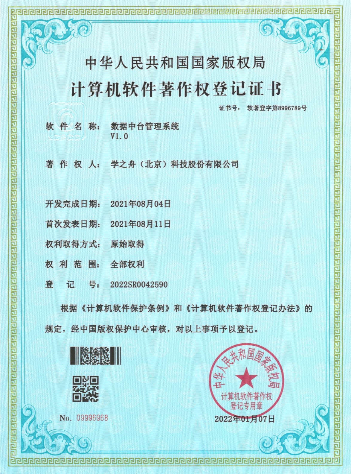 数据中台管理系统